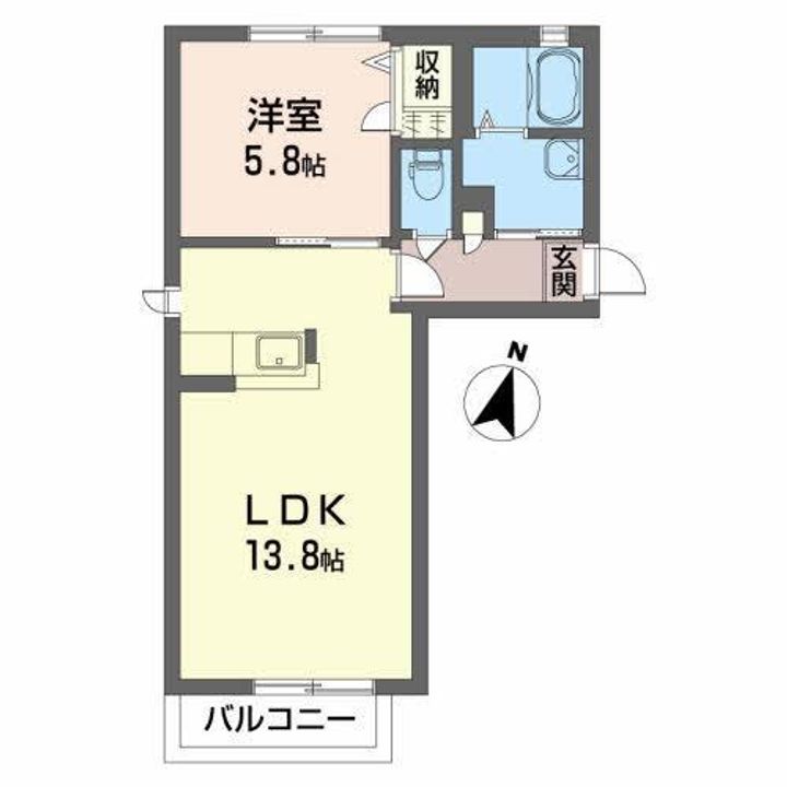 ジョイカーム Aの間取り