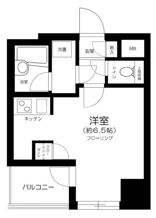 グラーサ銀座イーストの間取り