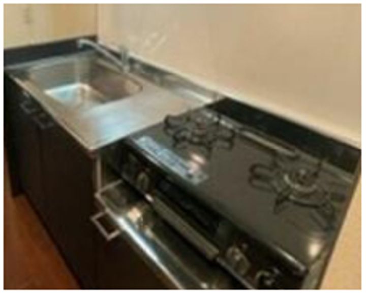 神奈川県川崎市幸区南幸町2(マンション)の賃貸物件のキッチン