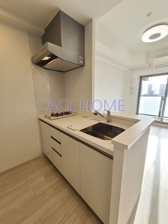 エステムコート谷町九丁目のキッチン