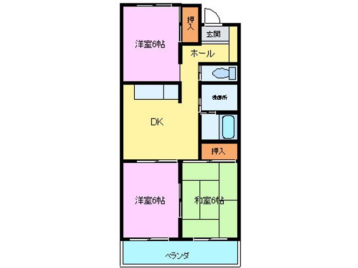 第2アゼリアハイツの間取り
