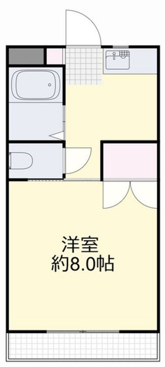 フローリッシュ神田IIの間取り