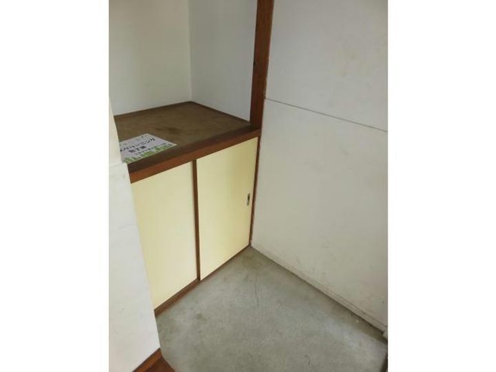 ピュアメゾン玉島Aの玄関