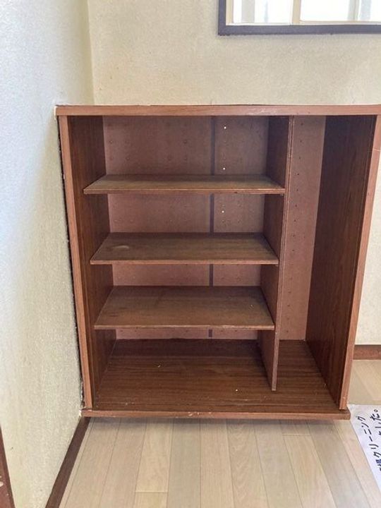 小南マンションの玄関