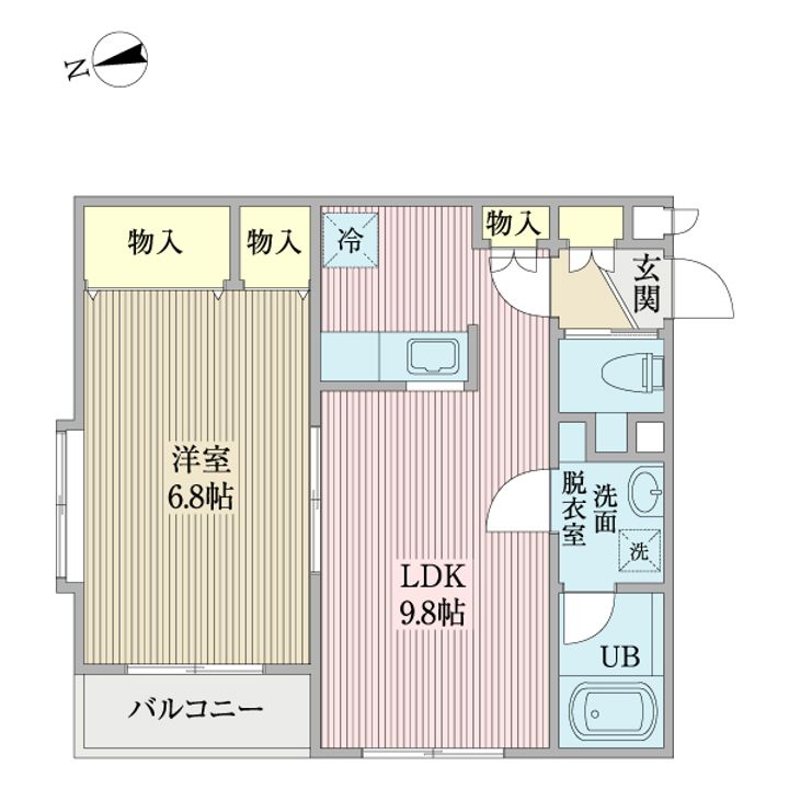 Feliceの間取り