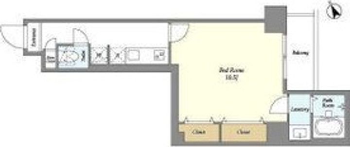 東京都墨田区向島5(マンション)の賃貸物件の間取り