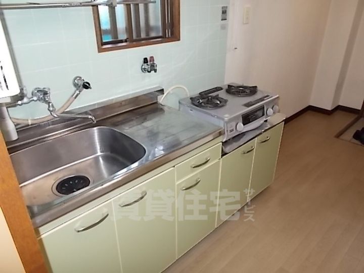 大阪府高槻市上田辺町(マンション)の賃貸物件のキッチン