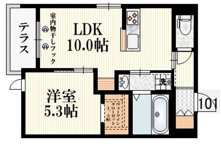 ララ吉祥寺通りの間取り