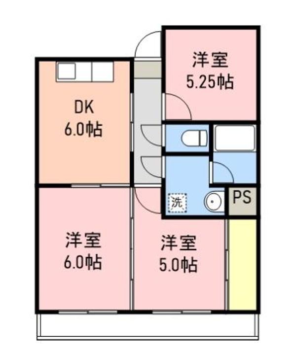 宮崎県宮崎市村角町宮崎牟田(アパート)の賃貸物件の間取り