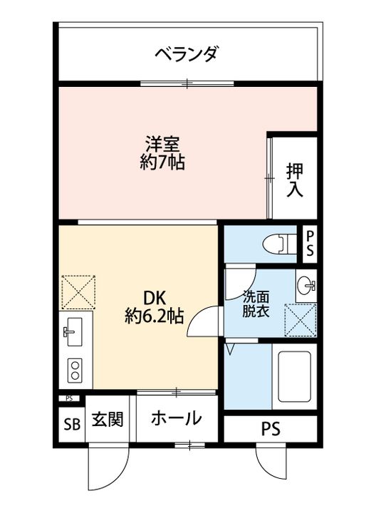 大分GSビルの間取り