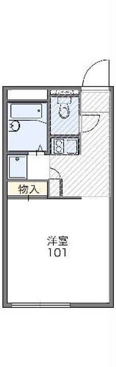 レオパレスペリエIIの間取り