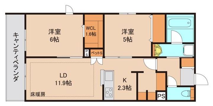 プレミアメゾンの間取り