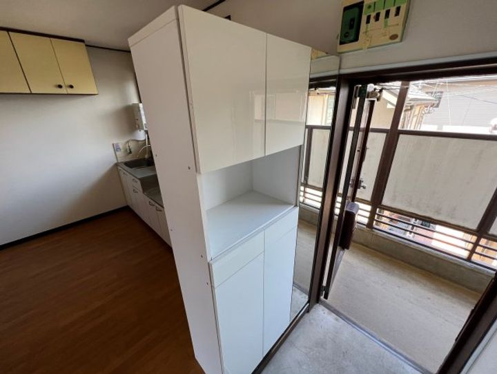 コーポみなとの玄関