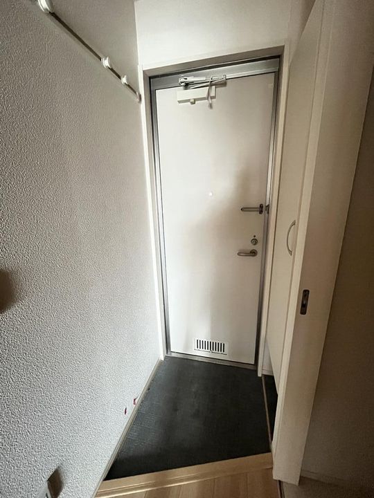 ココリ市立病院前の玄関