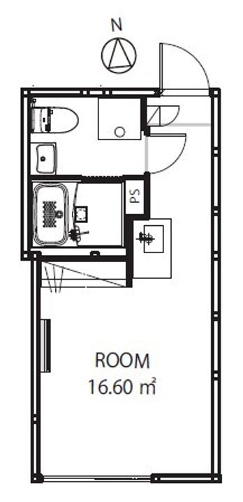 東京都荒川区町屋2(マンション)の賃貸物件の間取り