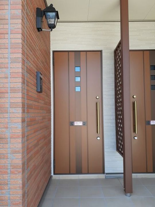 福島県福島市笹谷字稲場(アパート)の賃貸物件の玄関