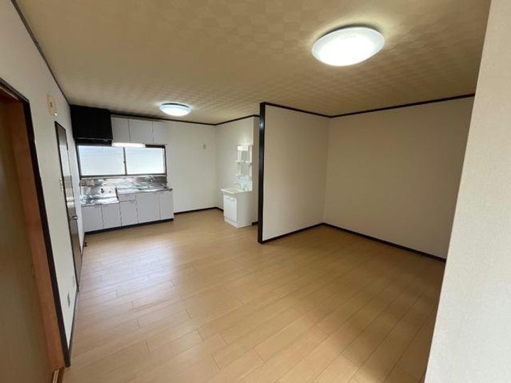 林コーポの居間