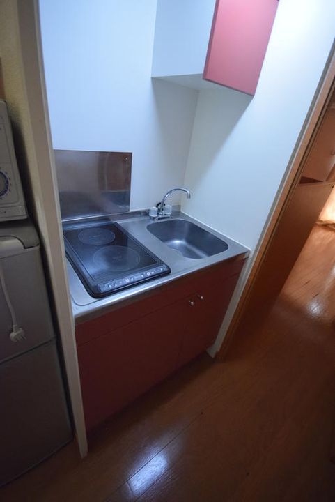 大阪府南河内郡河南町大字一須賀(アパート)の賃貸物件のキッチン