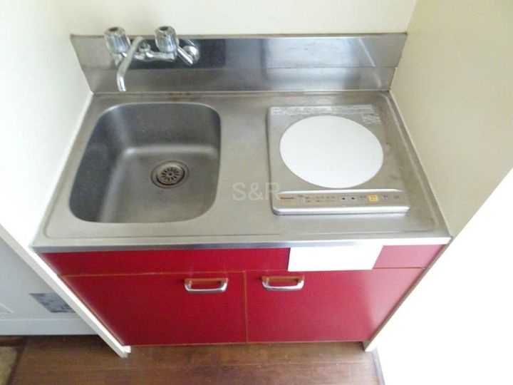 福岡県福岡市中央区唐人町1(マンション)の賃貸物件のキッチン