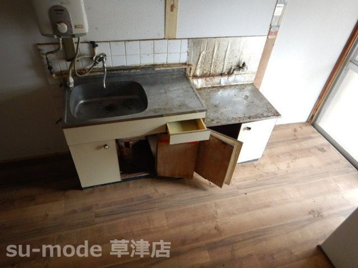 滋賀県大津市稲津2(一戸建)の賃貸物件のキッチン