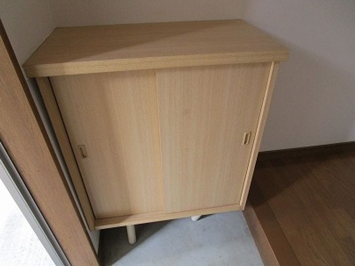 コーポ金谷Aの玄関
