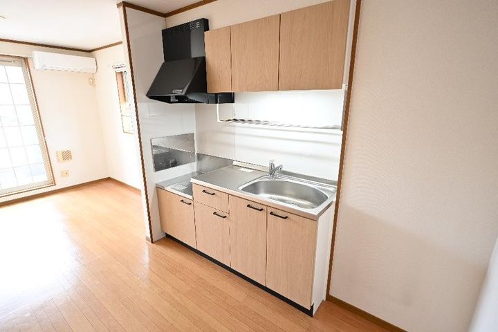 ダールッサラームI棟のキッチン
