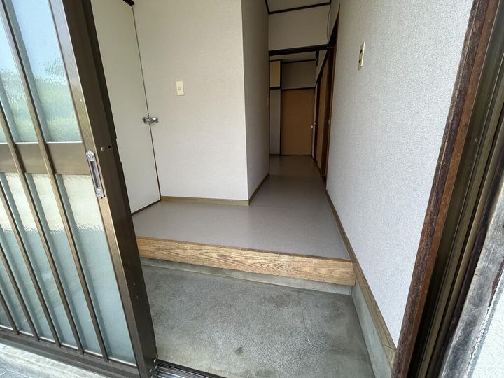 熊本県熊本市東区下南部3(一戸建)の賃貸物件の玄関