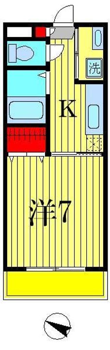 キャトルメゾンの間取り
