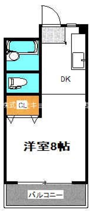 キープロハイツの間取り