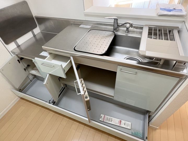 山形県山形市成沢西2(マンション)の賃貸物件のキッチン