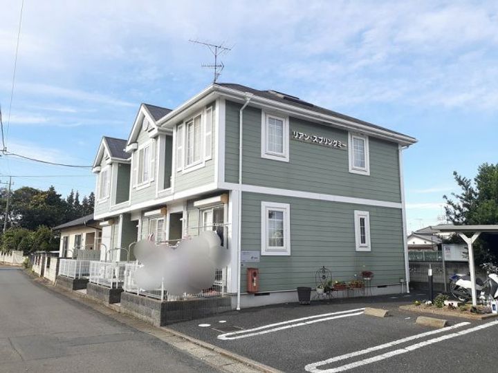 茨城県古河市中田(アパート)の賃貸物件の外観