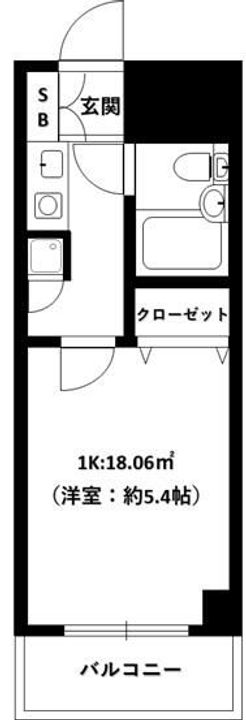ライオンズプラザ平塚第2の間取り
