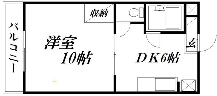 静岡県浜松市中央区高丘北3(マンション)の賃貸物件の間取り