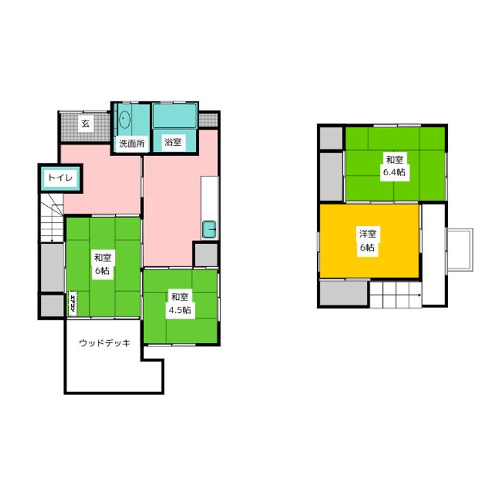 神奈川県相模原市緑区太井(一戸建)の賃貸物件の間取り