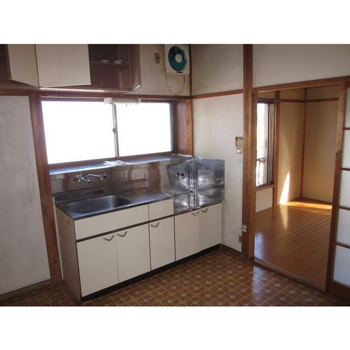 神奈川県伊勢原市東大竹(アパート)の賃貸物件のキッチン