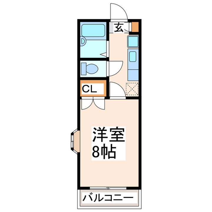 ロ・ヴィオレット蓮台寺の間取り