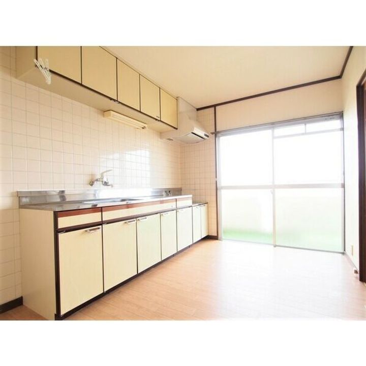 栃木県宇都宮市駒生町(マンション)の賃貸物件のキッチン