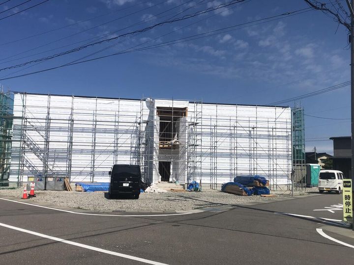 仮称)蓮花寺アパート B棟の外観