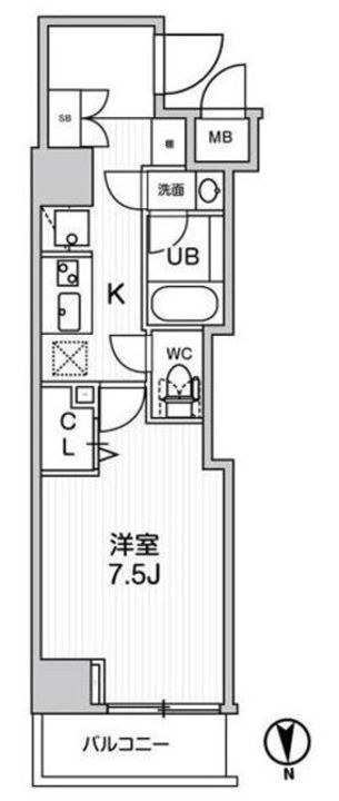 グランド神楽坂の間取り