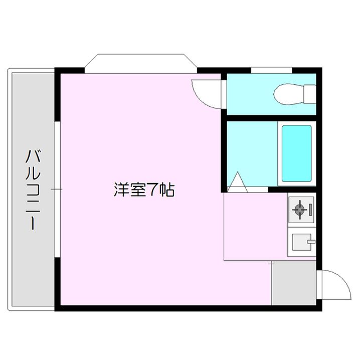 エムエムハイツの間取り