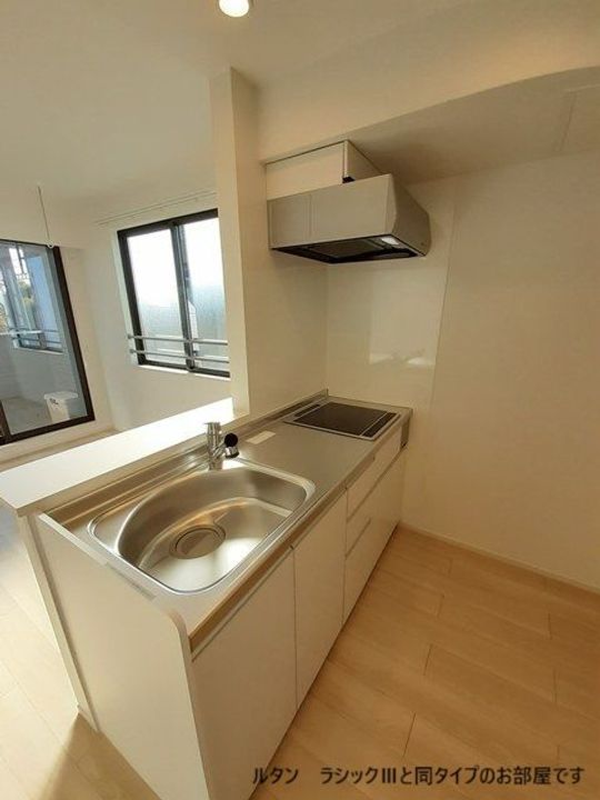 広島県広島市安佐南区上安3(アパート)の賃貸物件のキッチン