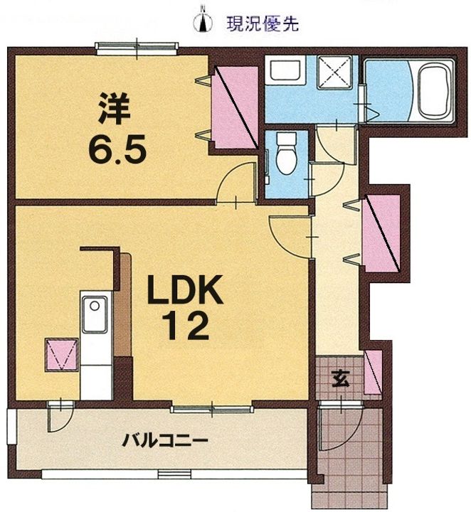 フリシュ サイドの間取り