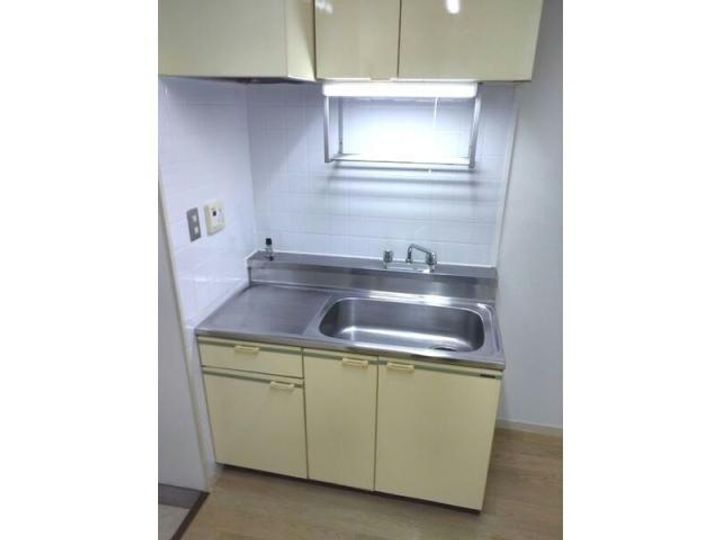 愛知県長久手市戸田谷(マンション)の賃貸物件のキッチン