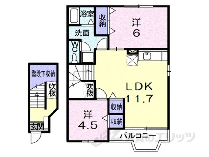 エスポワールの間取り