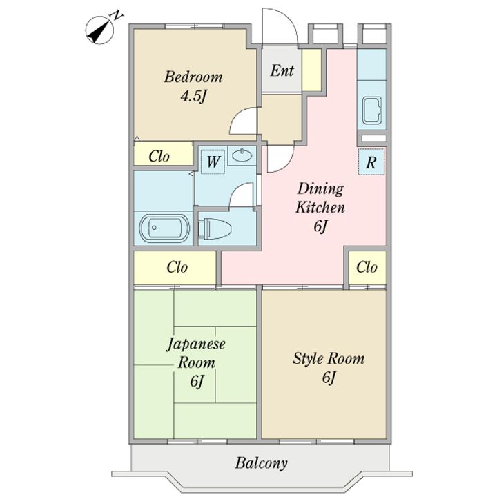グランヒルみずほの間取り