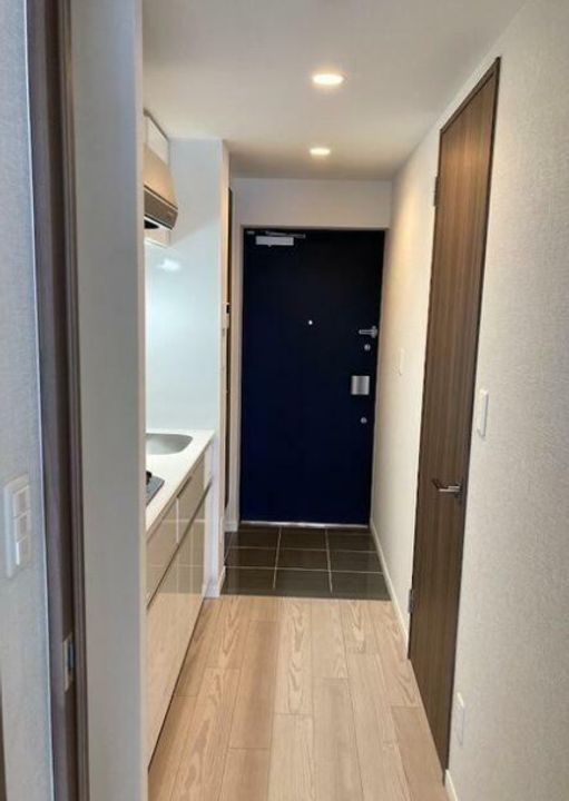 リージア新百合ヶ丘サウスコートの玄関