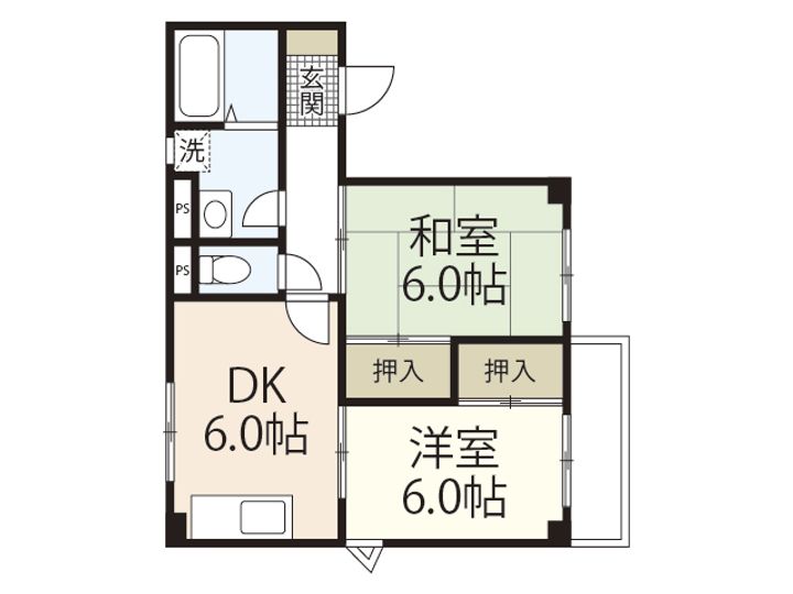 グリーンヒルズ丹那の間取り