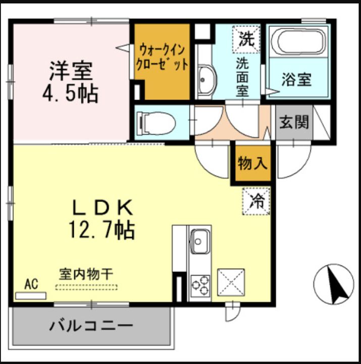 アルペジオの間取り