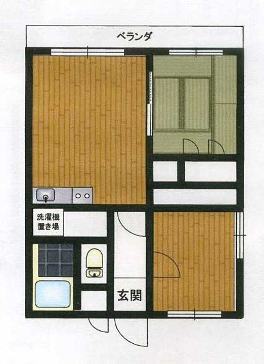 高洋ビルIVの間取り