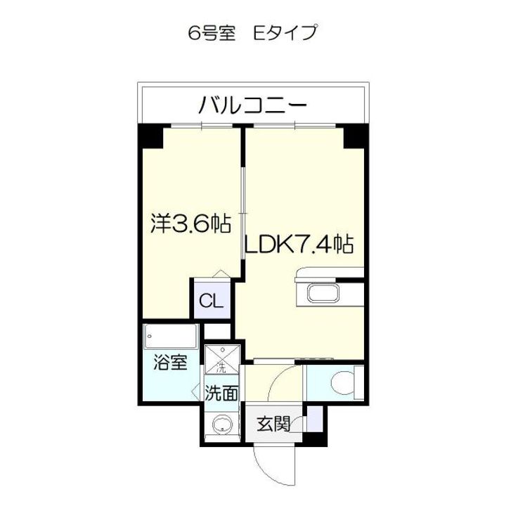 ピネータ天保山の間取り